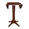 International Concepts Round 42 in Round Dual Drop Leaf Pedestal Table, 42.3 inH, Espresso, 42 in W, 42 in L, 42.3 in H K581-42DPT-27B-6B-2 - alternate 6